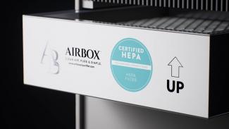 AIRBOX's HEPA filter