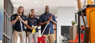 Janitronics janitor/custodial team